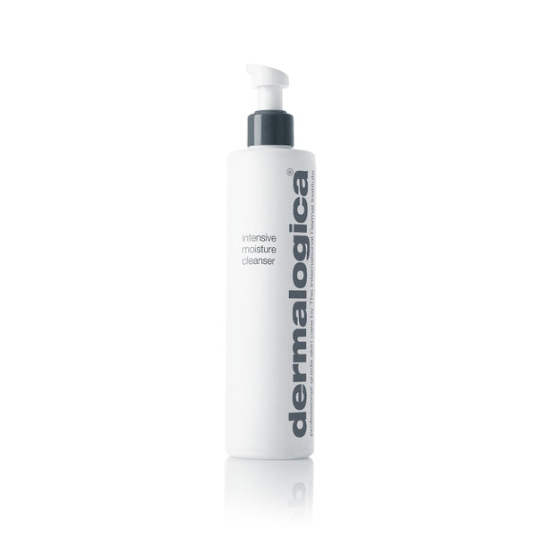 Dermalogica intensive moisture cleanser bottle on a white background