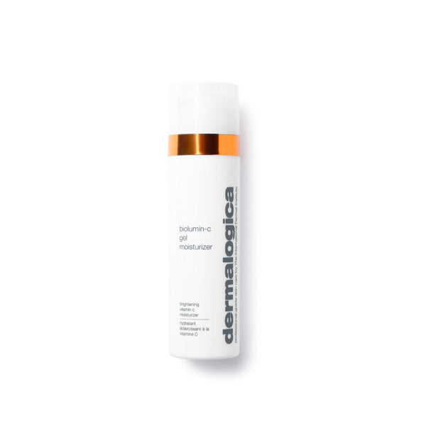 Dermalogica bottle on a white background
