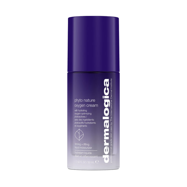 Dermalogica phyto nature oxygen cream bottle on a white background