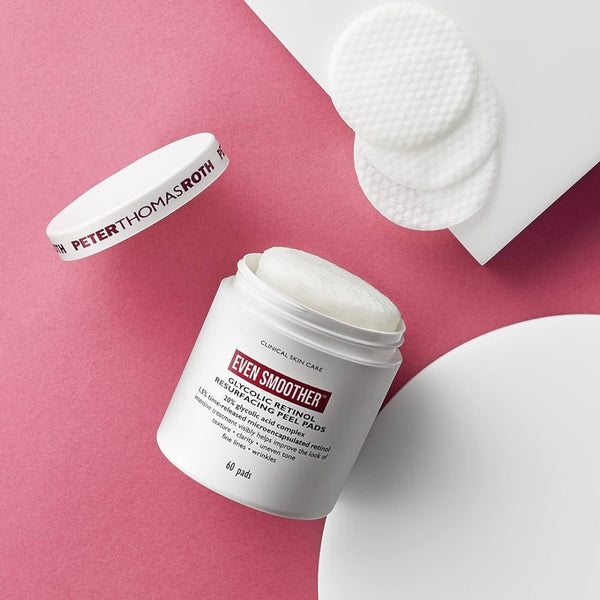 Peter Thomas Roth EVEN SMOOTHER Glycolic Retinol Resurfacing Peel Pads