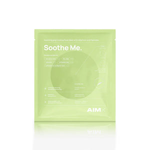 AimX Soothing sheet mask with peptides