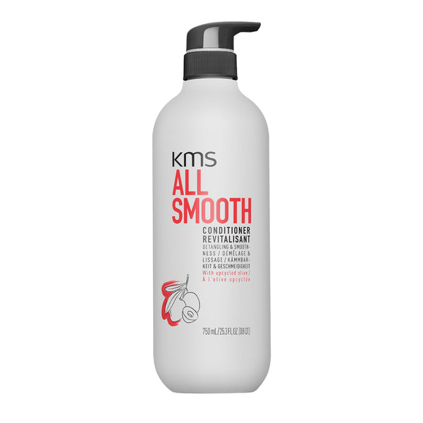 KMS All Smooth conditioner bottle on a white background