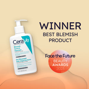 CeraVe Blemish Control Cleanser with Salicylic Acid & Niacinamide for Blemish-Prone Skin