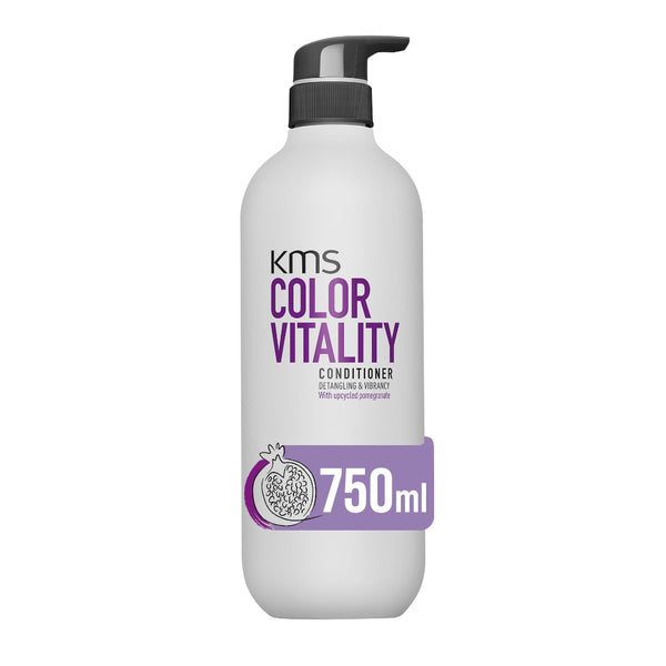 KMS Color Vitality conditioner bottle on a white background