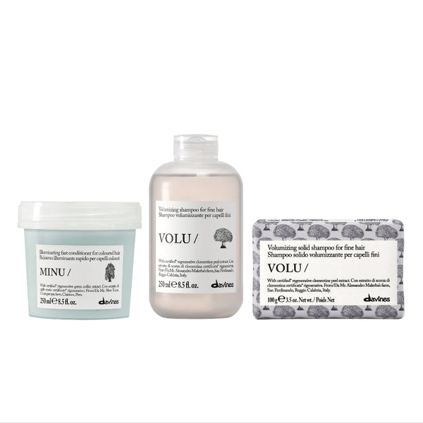 Davines VOLU Smooth Volume Trio