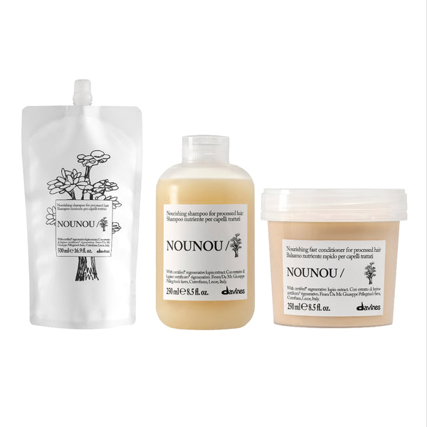Davines NOUNOU Nourishing Refill Trio