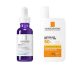 La Roche-Posay Daily Anti-Hyperpigmentation Set: Correct + Protect with Niacinamide & SPF50+