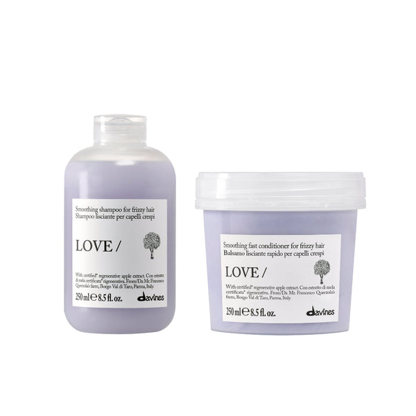 Davines LOVE Smoothing Anti Frizz Duo
