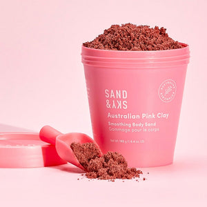 Sand & Sky Australian Pink Clay Smoothing Body Sand