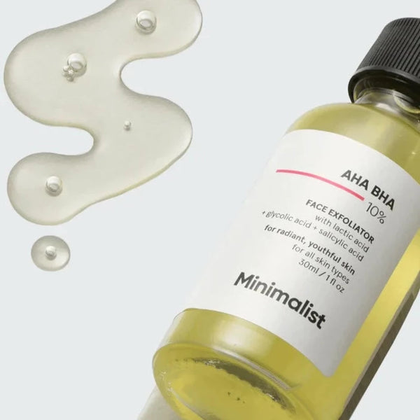 Minimalist AHA BHA 10% Face Exfoliator