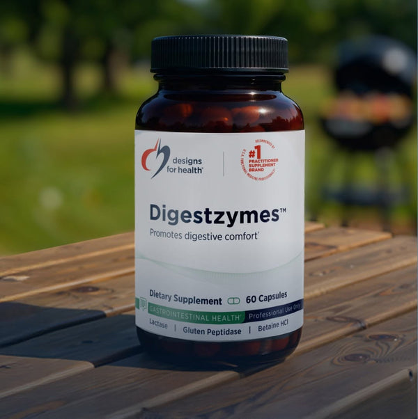 Designs for Health supplements for gut health, immunity, energy, magnesium, probiotics, and daily wellness support.