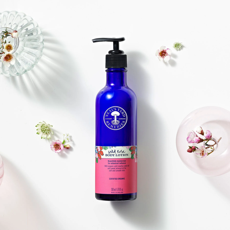 neals yard wild rose body lotion