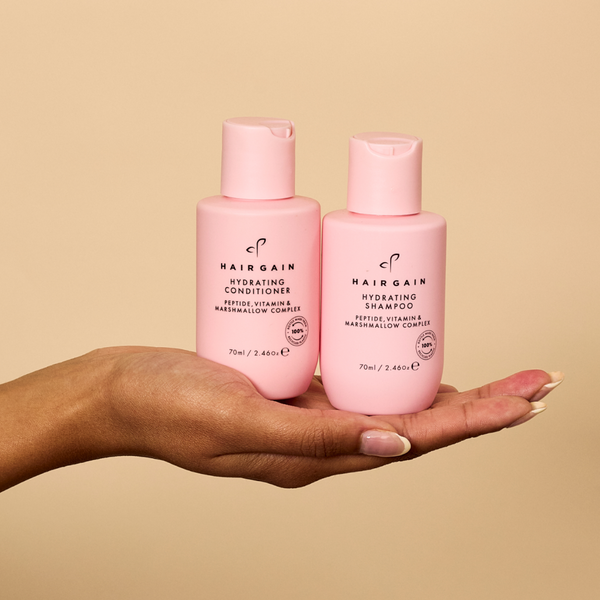 Haircare sets and complete regimes with shampoo, conditioner and targeted treatments for healthier-looking hair and scalp.
