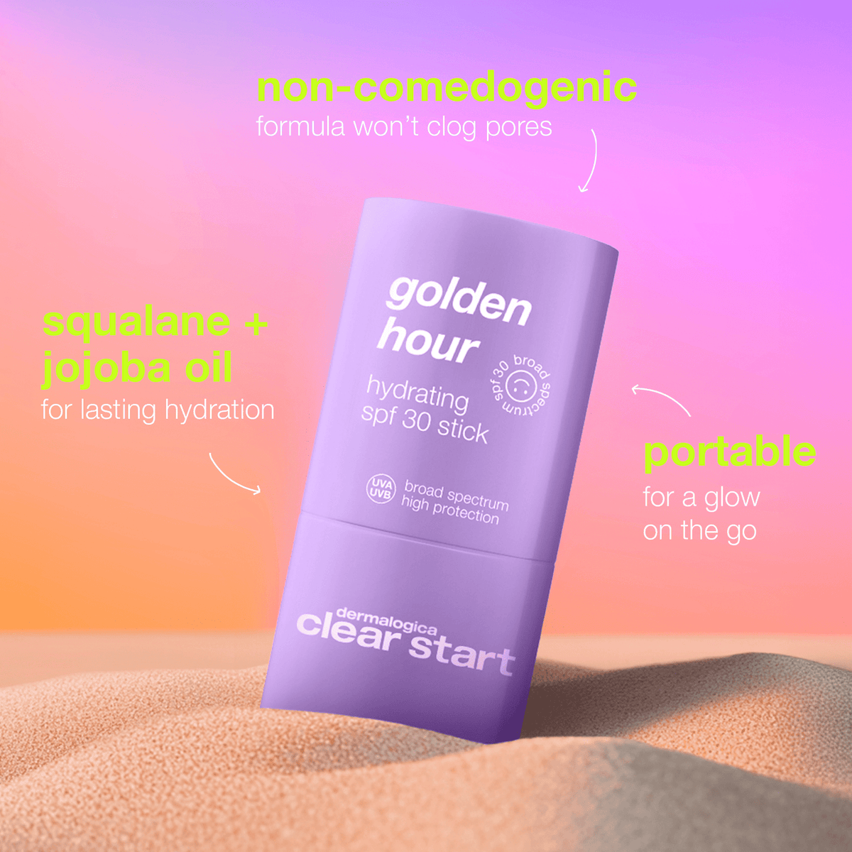 Dermalogica Golden Hour Clarifying SPF30 Stick