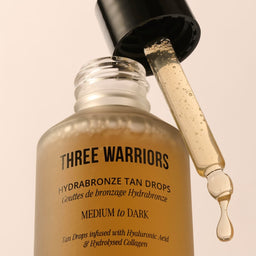 Three Warriors Hydrabronze Tan Drops