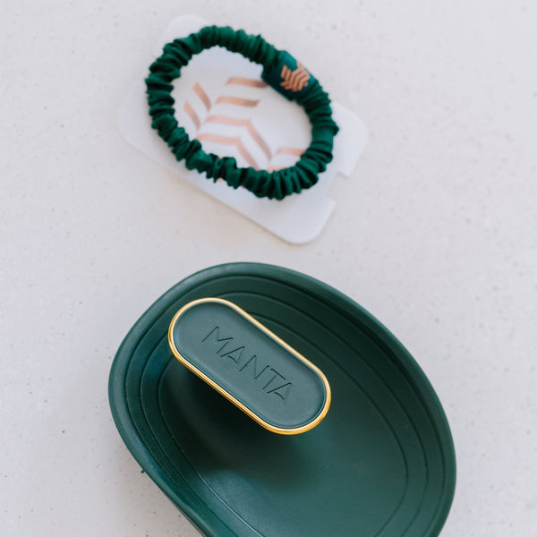 Manta Holly Green Hairbrush Limited Edition
