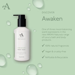 ARRAN Awaken Mint & Eucalyptus Natural Body Wash