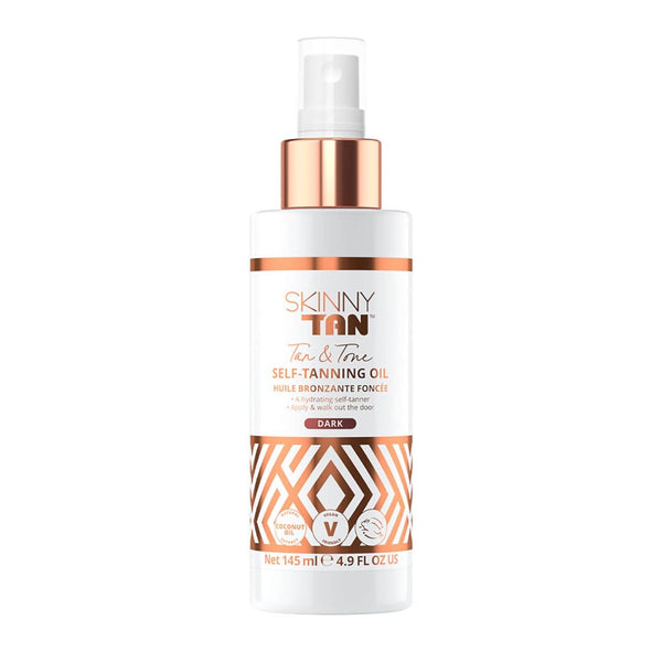 Skinny Tan Tan & Tone Self-Tanning Oil Dark 145ml