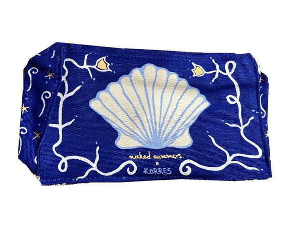 ‍Freebie: Korres Naked Summers Exclusive Blue Pouch (100% off)