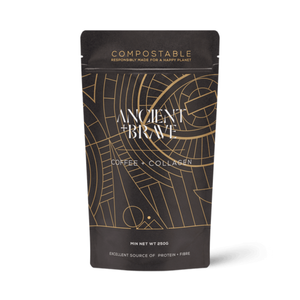 Ancient + Brave Coffee + Collagen Pouch