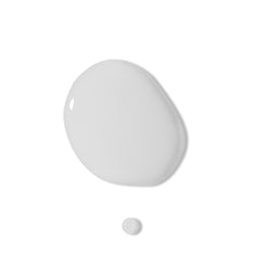 Two white pebbles on a white background