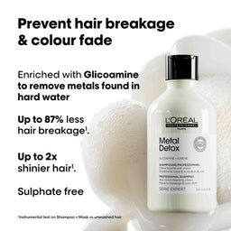 L'Oreal Professionnel Metal Detox Anti-Metal Cleansing Cream Shampoo 300ml