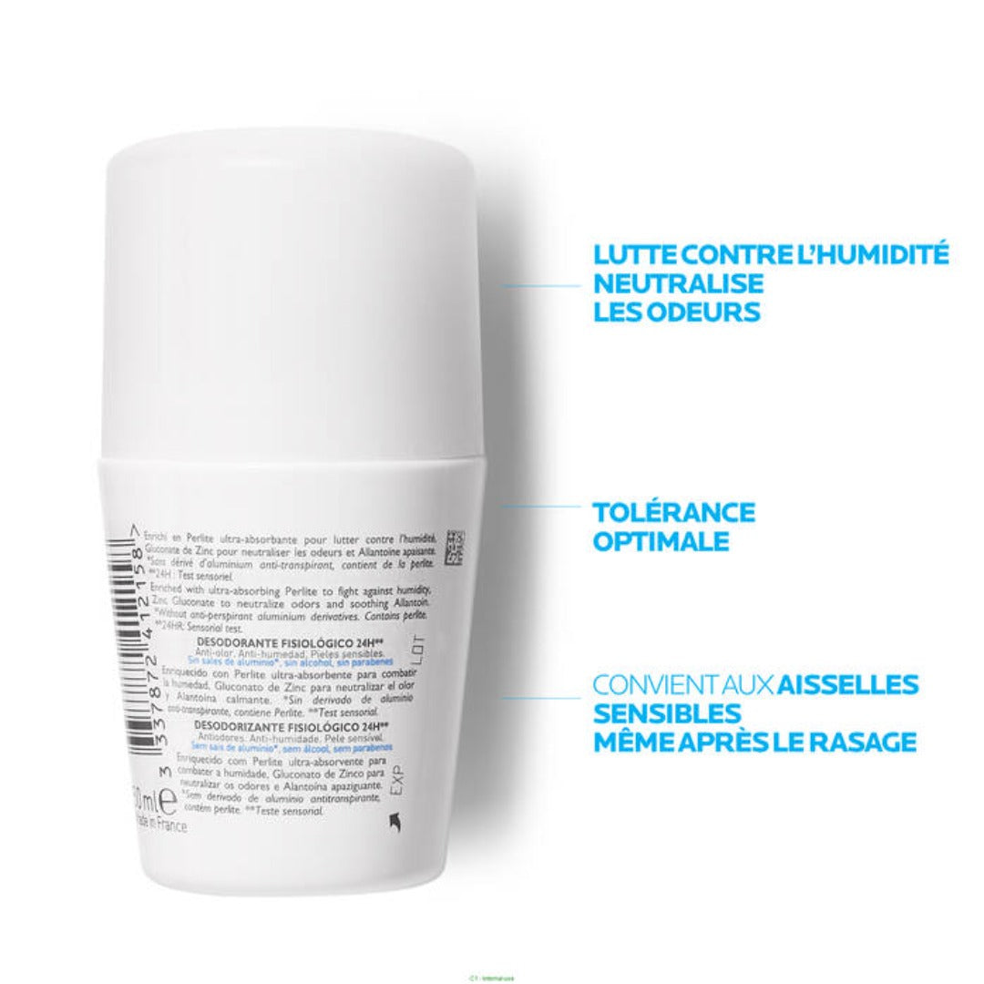 La Roche-Posay Sensitive Skin Roll On Deodorant