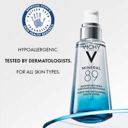 Vichy Minéral 89 Hyaluronic Acid Hydrating Booster - Hypoallergenic, For All Skin Types