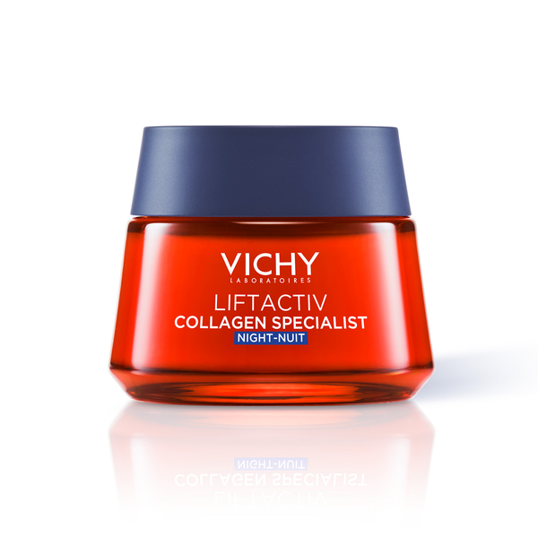 Vichy Liftactiv Collagen Specialist Peptide Night Cream with Reservatrol for All Skin Types 50ml