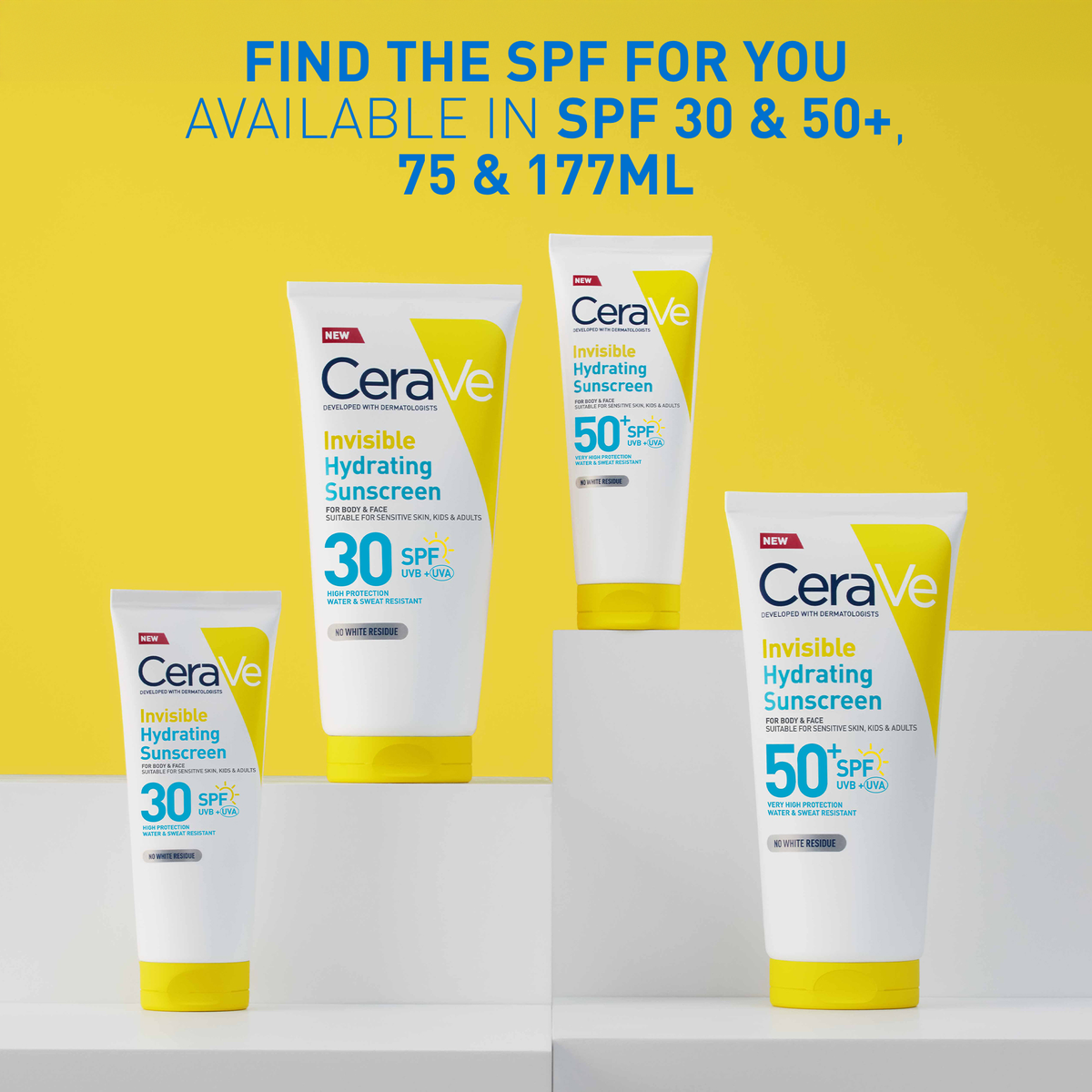 CeraVe Invisible Hydrating Sunscreen SPF50+ 75ml