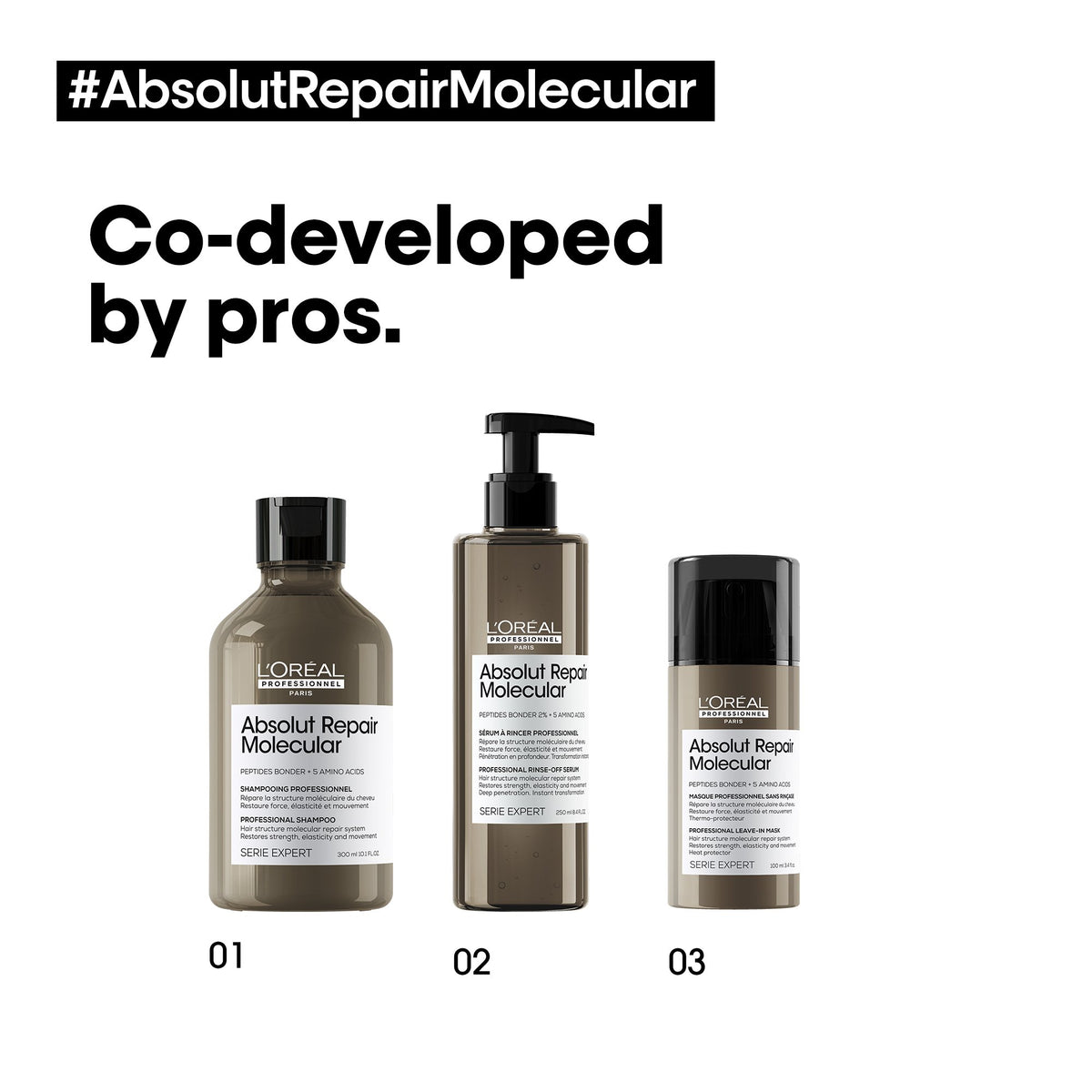 L'Oreal Professionnel Absolut Repair Molecular Rinse-off Serum 250ml
