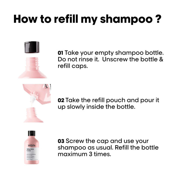 L'Oreal Professionnel Vitamino Color Shampoo 1L Refill