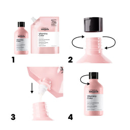 L'Oreal Professionnel Vitamino Color Shampoo 1L Refill