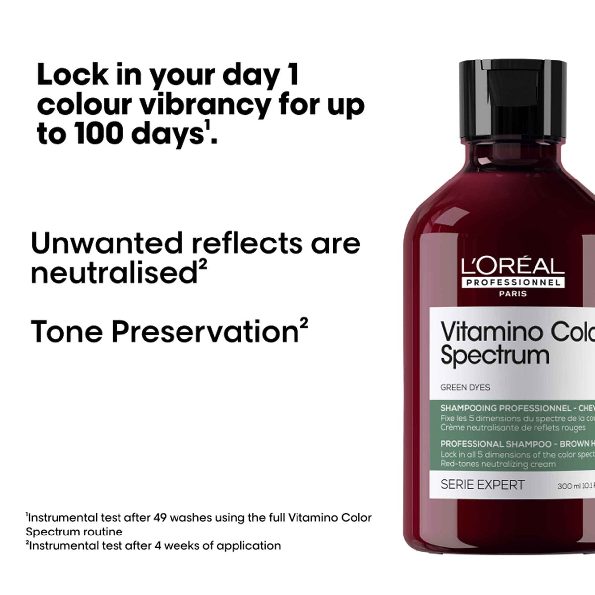 L'Oreal Professionnel Vitamino Color Spectrum Green Shampoo 300ml