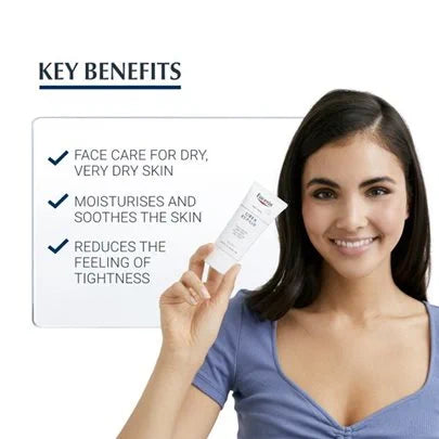 Eucerin UreaRepair Replenishing Day Face Cream 5% Urea 50ml