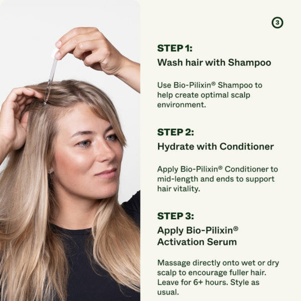 Scandinavian Biolabs Hair Growth Routine For Women 2x250ml + 100ml