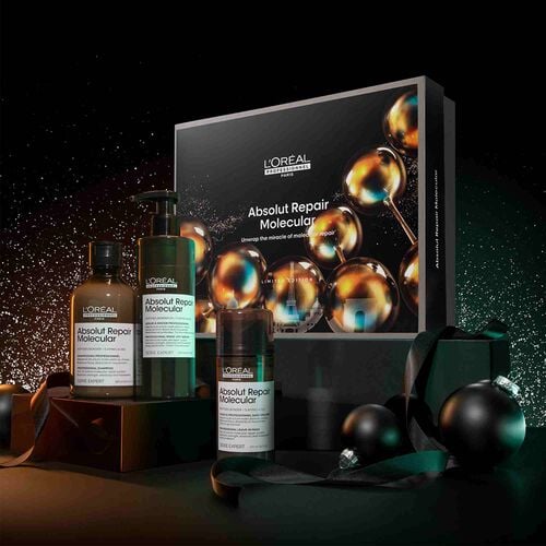 L'Oreal Professionnel Absolut Repair Molecular Trio Gift Set (Worth £63)