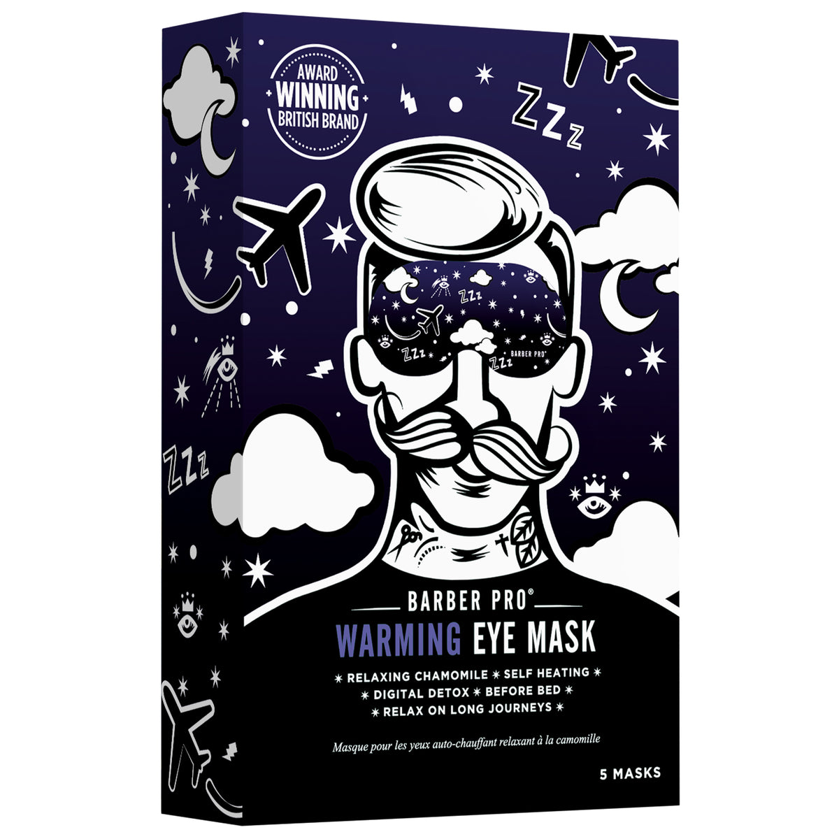 BARBER PRO Warming Eye Masks (Box of 5)