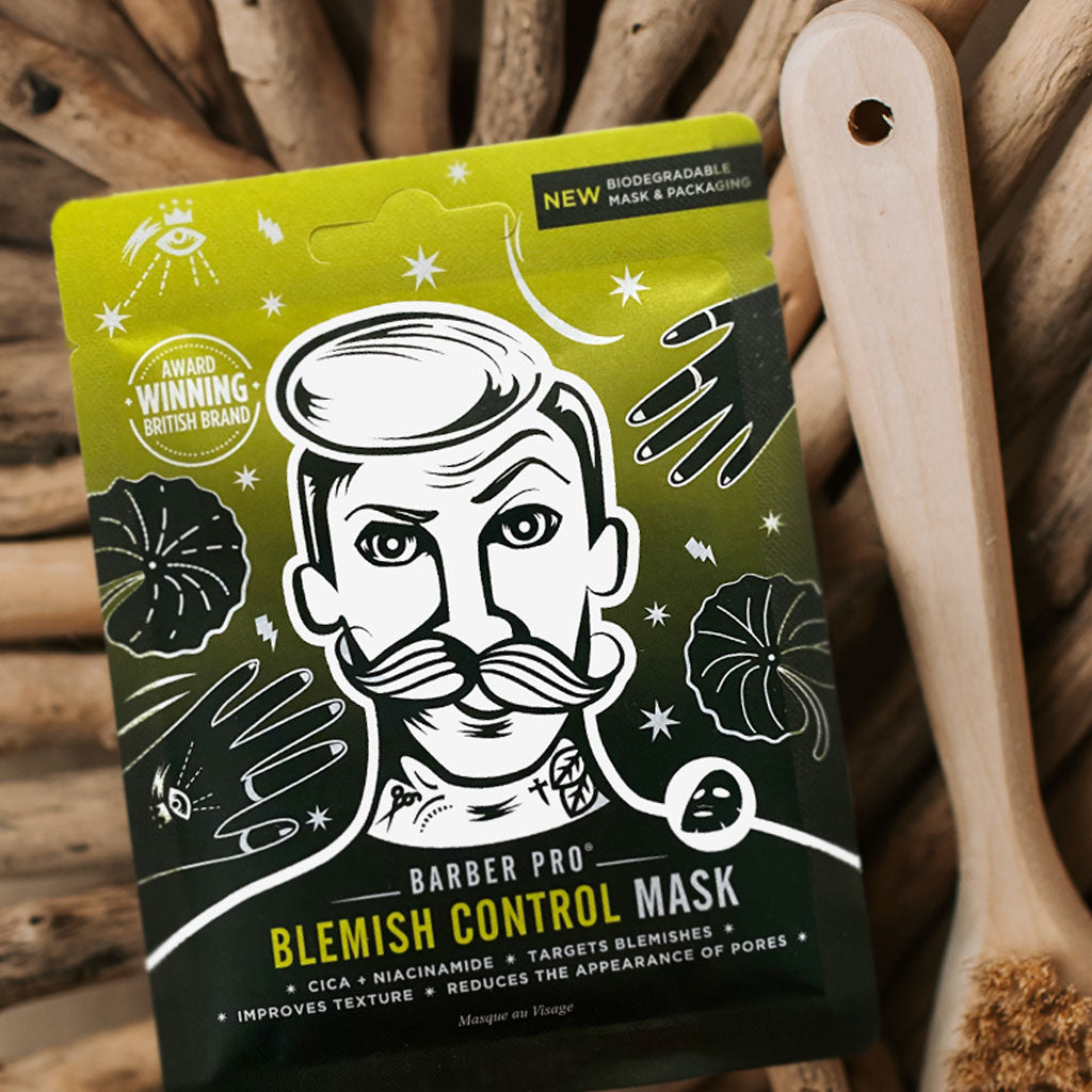 BARBER PRO Blemish Control Face Sheet Mask