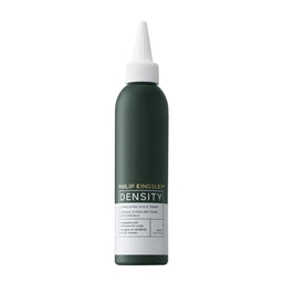 Bottle of Philip Kingsley Density Scalp Toner on a white background