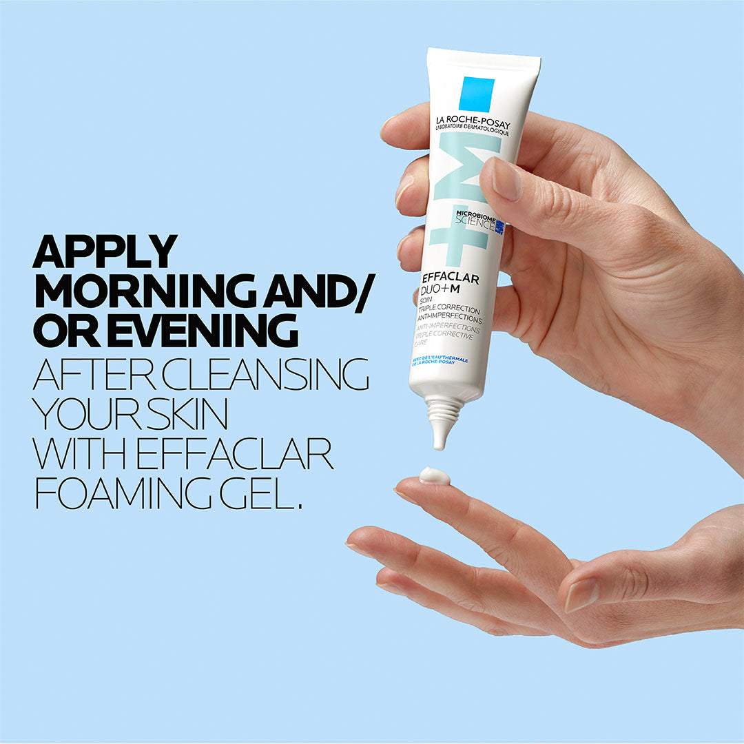 La Roche-Posay Effaclar Duo+M Moisturiser for Oily, Blemish-Prone Skin 40ml