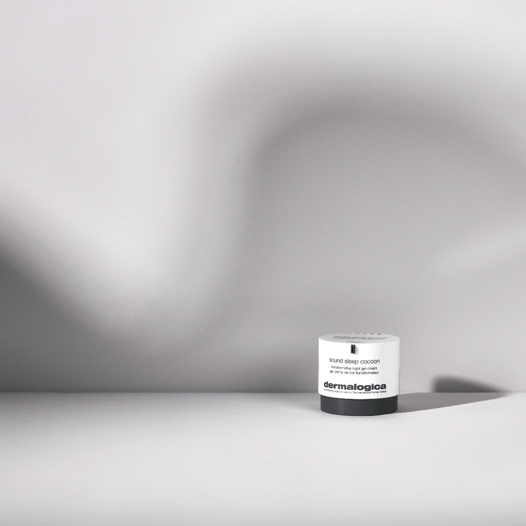 Dermalogica product on a gray background