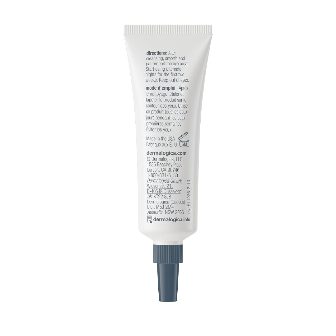 Dermalogica skincare product with label on a white background