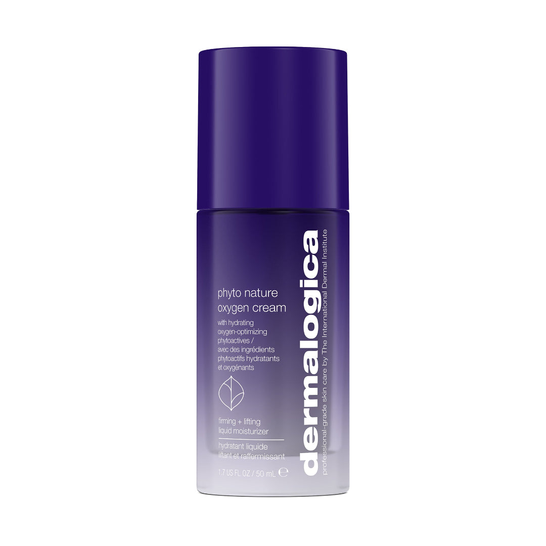 Dermalogica phyto nature oxygen cream bottle on a white background