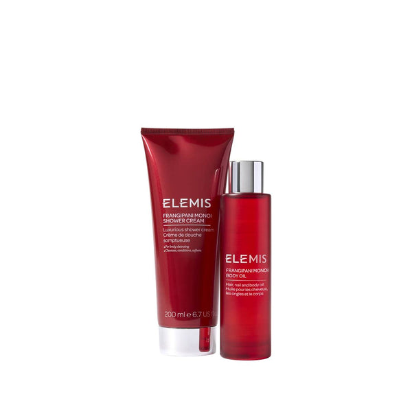 Two Elemis skincare products on a white background