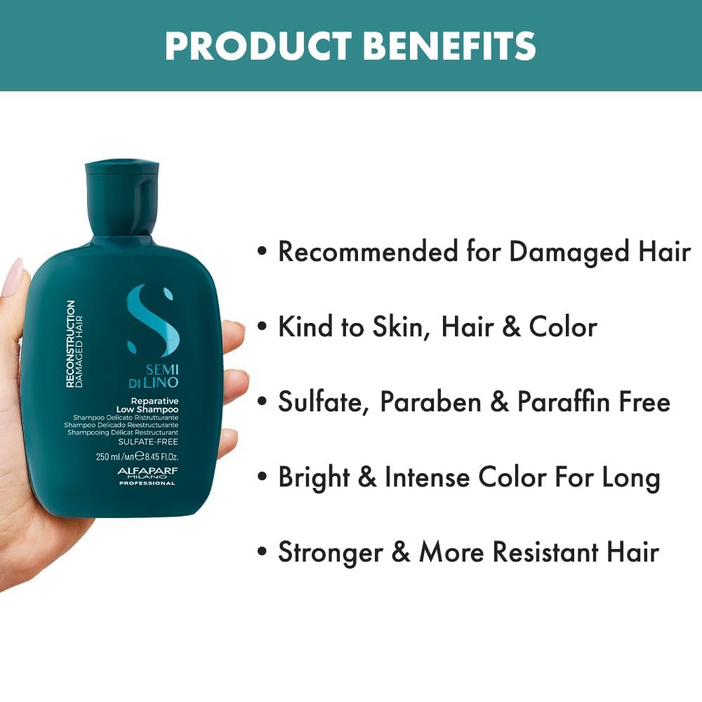 Alfaparf Milano Semi di Lino Recon Shampoo 250ml