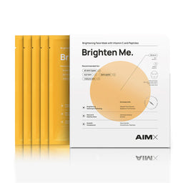 AimX Sheet mask with vitamin C "Brighten Me" 5 sheets x 25ml
