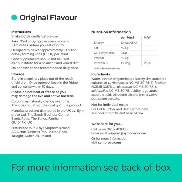 Symprove Daily Gut Solution Original 500ml