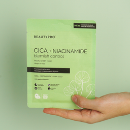 BEAUTYPRO CICA & NIACINAMIDE Blemish Control Sheet Mask