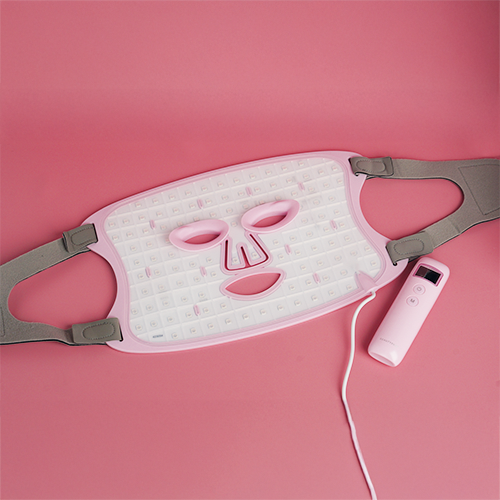 BEAUTYPRO Photon LED Light Therapy Facial Mask (Pink)